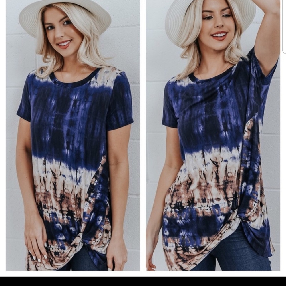 Tie dye tunic